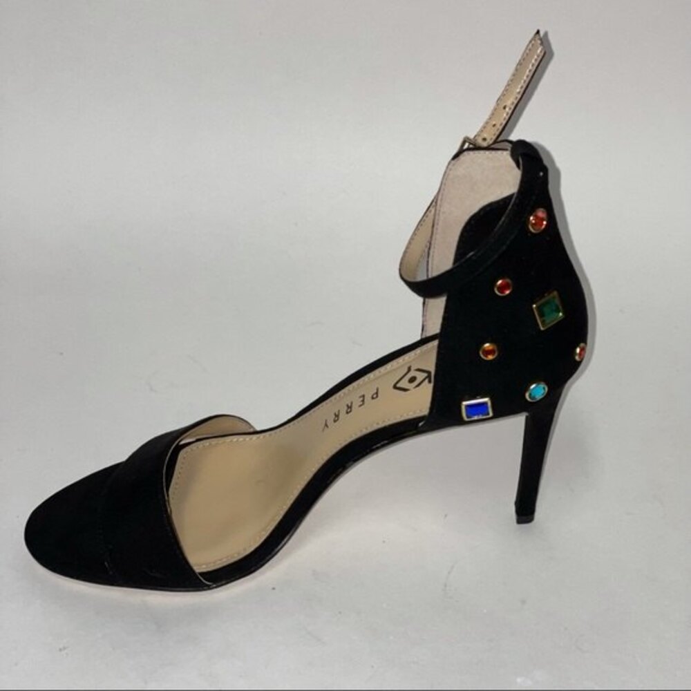 Katy Perry the Josephina suede black heels sandals 7.5 - Picture 5 of 12